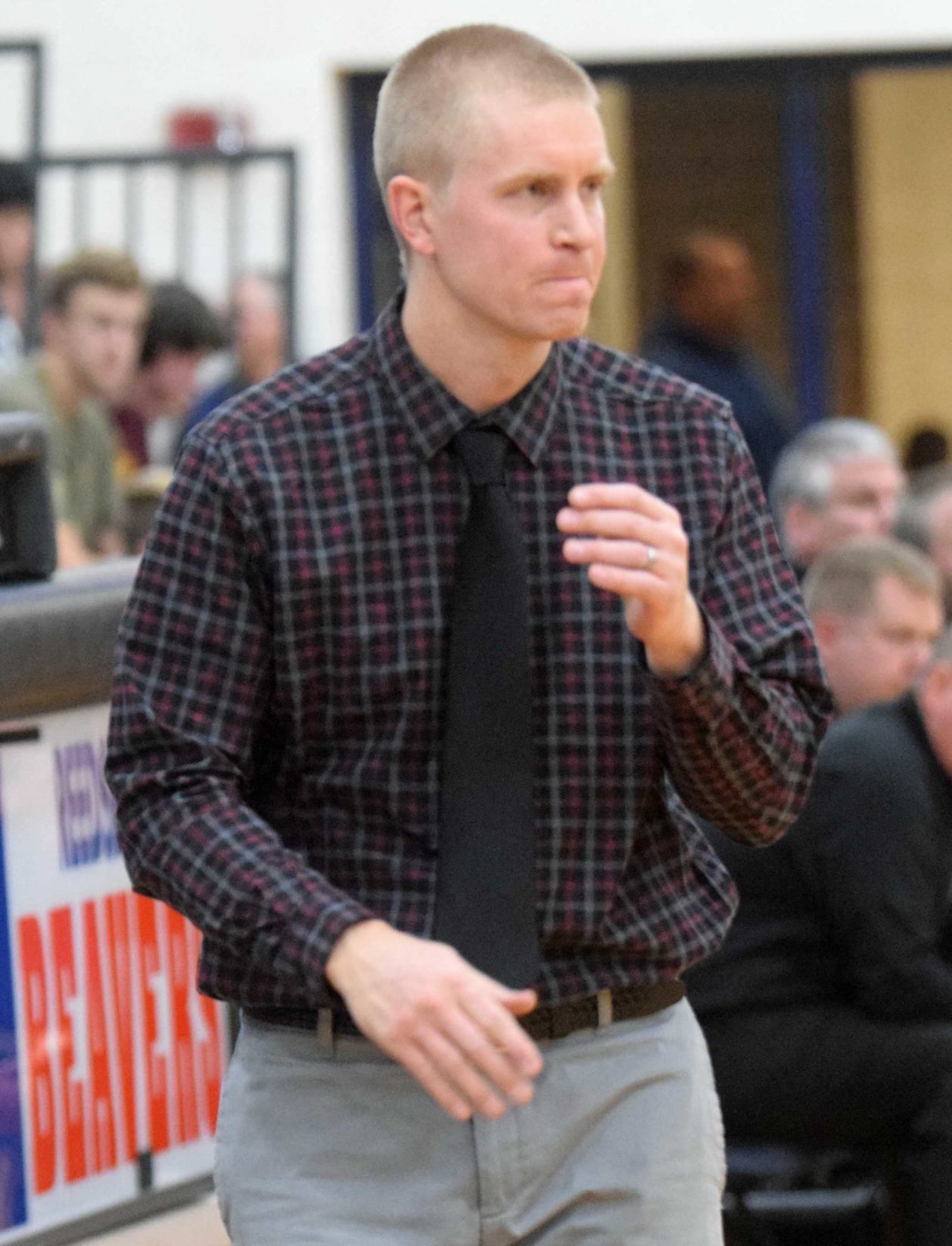Reedsburg coach Josh Rupnow